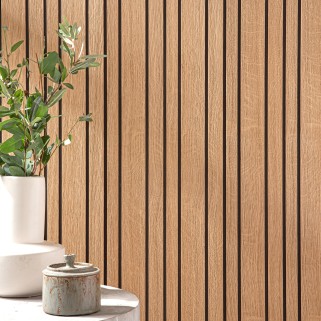 Oak veneer wall panel...