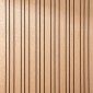 Oak veneer wall panel Vertigo - 120x30x1 cm - Light oak veneer