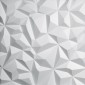 Panneau mural polystyrène Vertigo Motif Diamant 60x60 cm