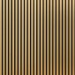 copy of Wooden Slat Wall - Vertigo - 250 x 30 x 2cm - Black - Black Felt