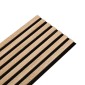 copy of Wooden Slat Wall - Vertigo - 250 x 30 x 2cm - Classic Oak - Black Oak