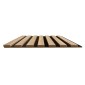 copy of Wooden Slat Wall - Vertigo - 250 x 30 x 2cm - Classic Oak - Black Oak