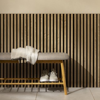 copy of Wooden slat wall...