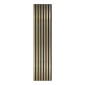 copy of Wooden slat wall panel Vertigo - 120x30x1 cm - Golden oak on black felt