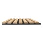 copy of Acoustic Wooden Slat Wall - Vertigo - 250 x 30 x 2cm - Classic Oak - Black Felt